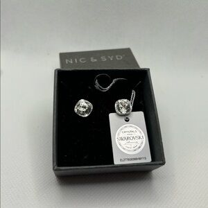 Earrings with Crystals from Swarovski
